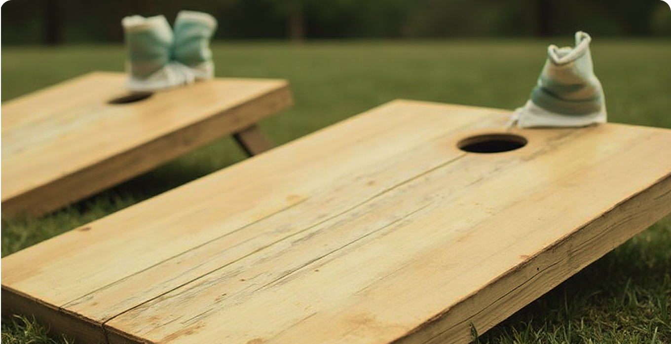 Cornhole - Das Eckige muss ins Runde