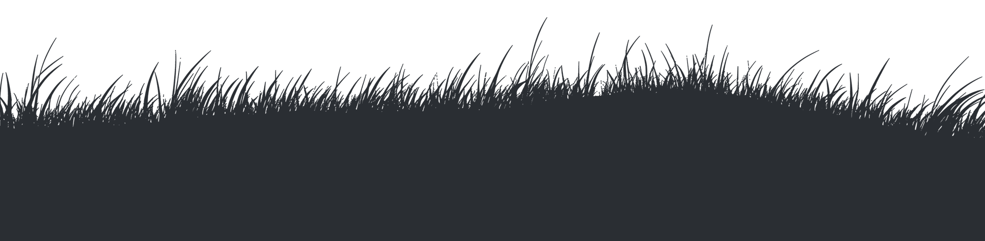 Wiese mit grauen Leuten